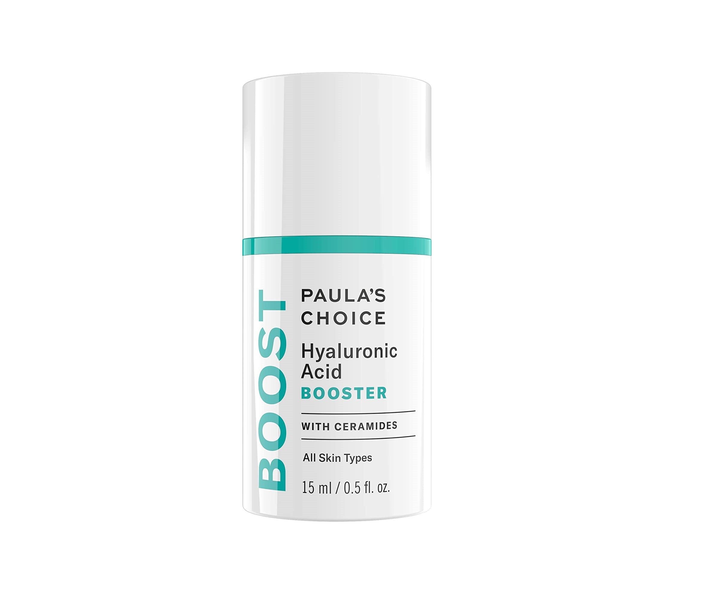 Hyaluronic Acid Booster de Paula's Choice, un sérum para todo tipo de pieles con ácido hialurónico y ceramidas que rellena la piel y la deja súper jugosa. También evita la pérdida de humedad y contrarresta la sequedad por el frío. (41 euros en Amazon).
