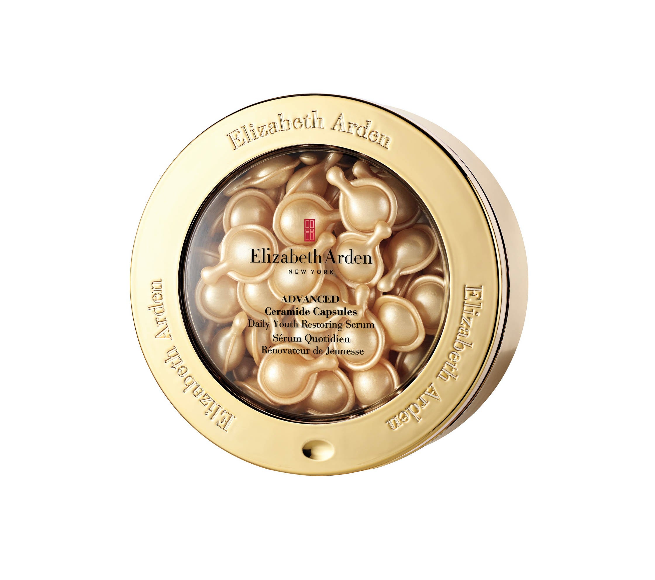 Ceramide Capsules de Elizabeth Arden, un sérum muy suave que hidrata en profundidad, renueva la piel y alisa las líneas de expresión (108,99 euros en Sephora).