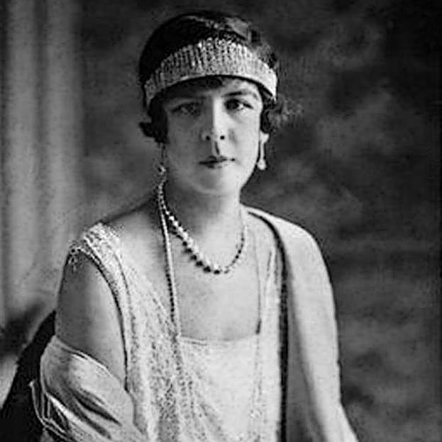 Retrato de la princesa Carlota Grimaldi, madre de Antoinette y Rainiero y suegra terrible de Grace Kelly.