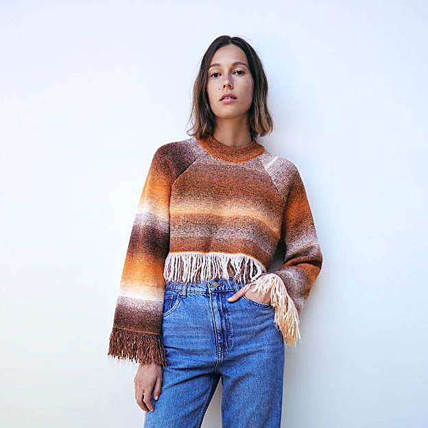 El modelo con flecos está casi agotado