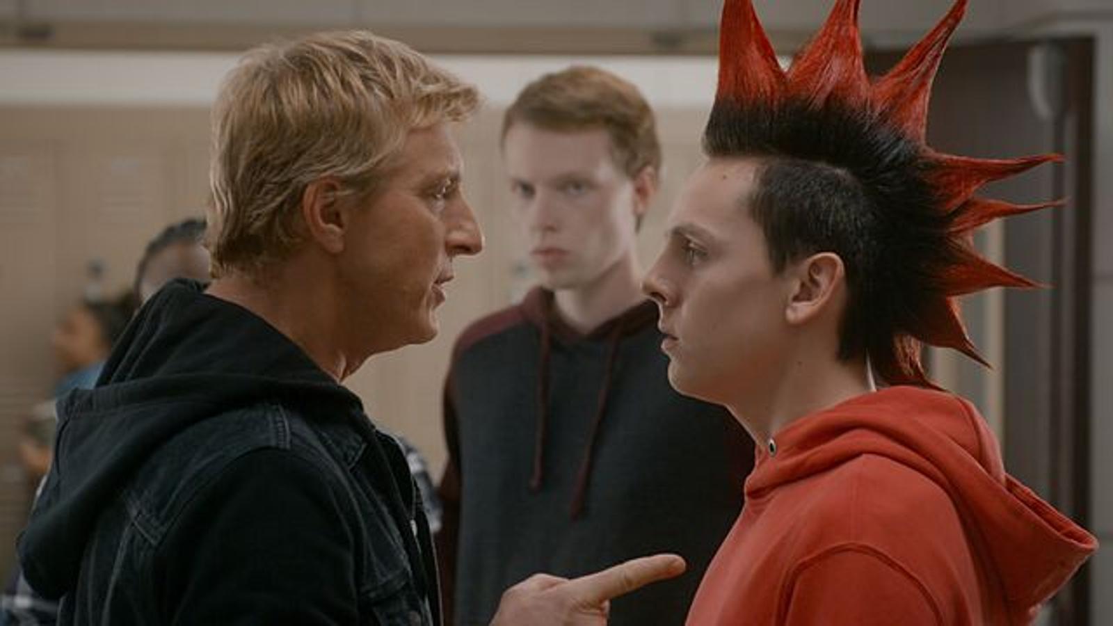 Ralph Macchio y William Zabka, protagonistas de 'Karate Kid', encabezan el reparto de esta serie que recupera a los protagonistas de la película de 1984 y sus secuelas.