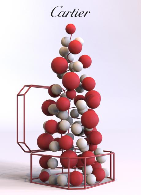 Imagen - Árbol de Navidad solidario diseñado por Cartier para Solidarity Xmas Tree