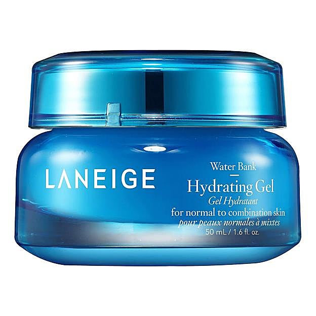 Water Bank Hydrating Gel contiene agua mineral hidroionizada