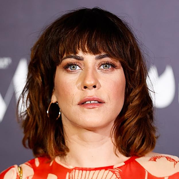 La actriz María León en los Premios Mujerhoy.