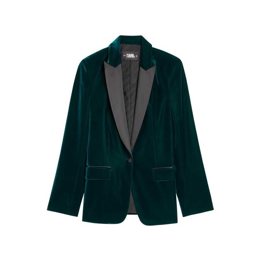 Blazer verde, de Karl Lagerfeld (495 euros).