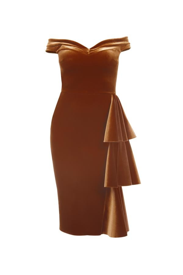 Vestido midi, de Chiara Boni (600 euros).