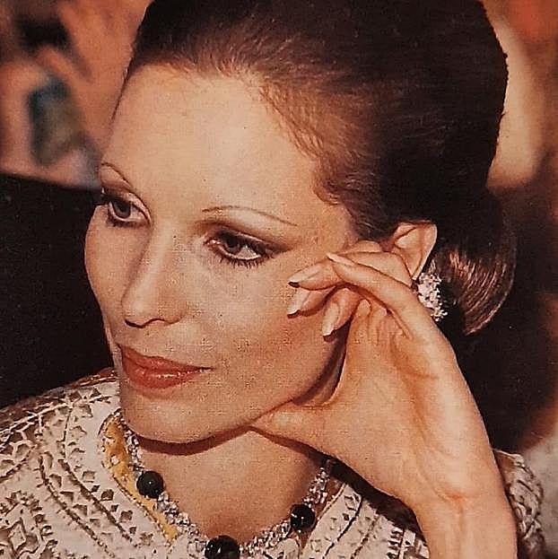 Imagen de la Begum Salimah cuando estaba casada con el Aga Khan