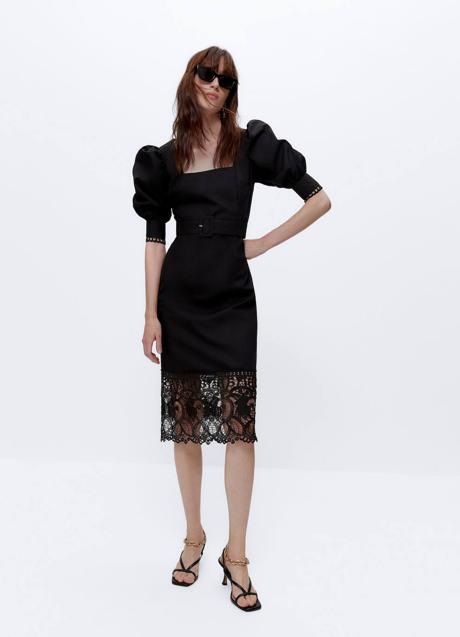 Imagen - El modelo negro cuenta con detalles de encaje