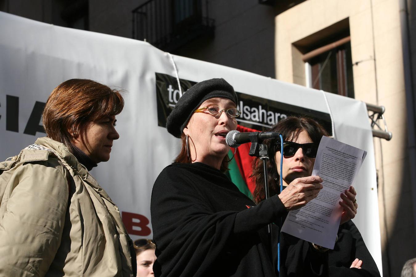 Verónica Forqué se involucró en distintas causas humanitarias, entre ellas la de la liberación del Sáhara, una causa que abanderó juntos a otros actores españoles como Javier Bardem, Emma Suárez, Penélope Cruzo, Silvia Munt o la también fallecida Rosa María Sardá.