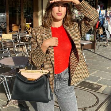 Imagen secundaria 1 - Americanas con estampado de cuadros: 1. Alex Riviere. 2. Sincerely Jules. 3. Sara Escudero. 