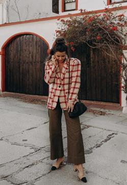 Imagen secundaria 2 - Americanas con estampado de cuadros: 1. Alex Riviere. 2. Sincerely Jules. 3. Sara Escudero. 