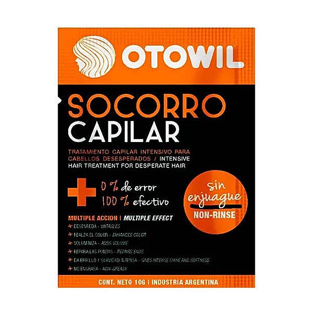 Socorro Capilar no necesita aclarado