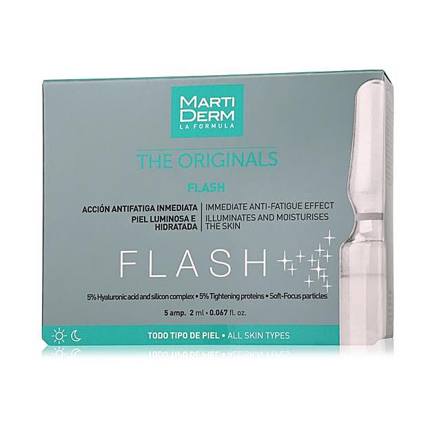 Ampollas FLASH de Martiderm. (11,75 euros).