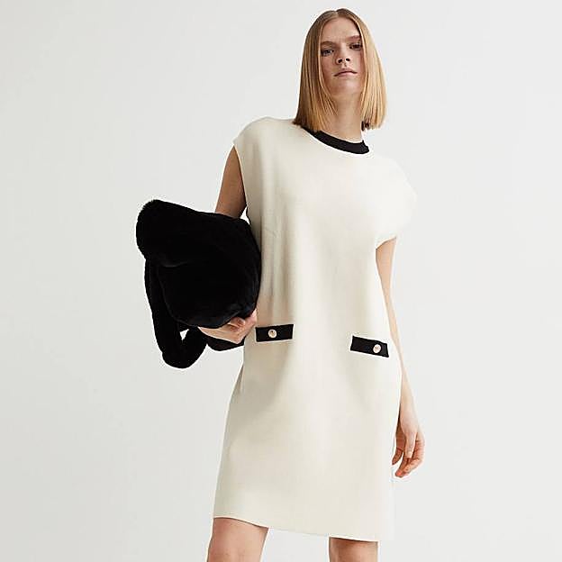 Imagen principal - Con vestido, falda o pantalón: los 3 conjuntos de punto más sofisticados de la temporada están en H&amp;M (y parecen de lujo)