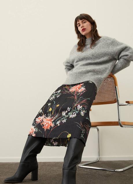 Imagen - Puedes comprar la falda de satén arrugado por 9,99 €