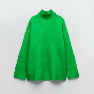 Imagen secundaria 1 - Rosa y verde, la fórmula favorita de la temporada que rejuvenece a los 50 y que puedes conseguir en Zara y H&amp;M