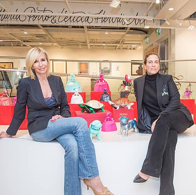 María Porto y Leticia Hervás: «El arte tiene una parte romántica y una parte creativa, que se plasma en su vertiente comercial»