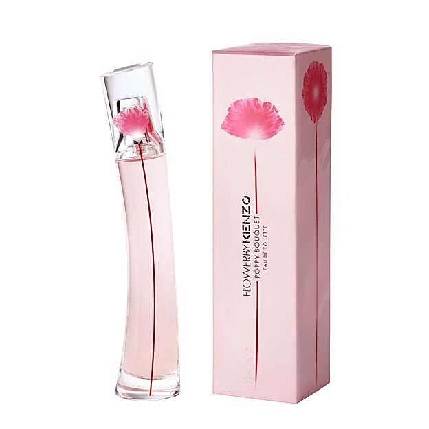 Poppy Bouquet Eau de Toilette de Flower by KENZO. A la venta el 1 de febrero. (54 euros/30ml, en Douglas).