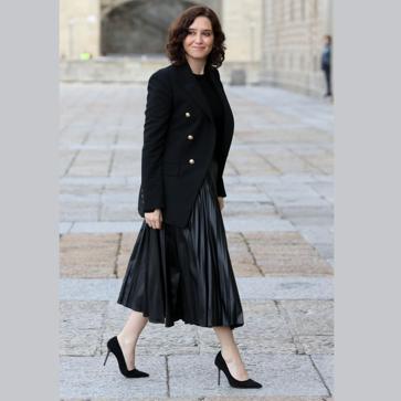 Imagen secundaria 1 - Ayuso en diferentes actos en 2020.