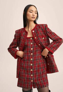 Imagen secundaria 2 - Mango tiene los conjuntos de tweed elegantes que solucionan tus looks de forma fácil y seguirás llevando en primavera