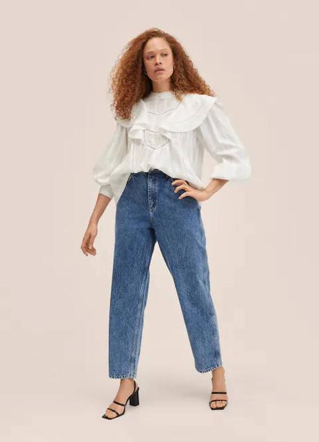 Imagen - La blusa de Mango está disponible en una amplia variedad de tallas