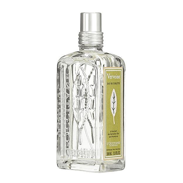 Perfume fresco y cítrico Verbena de L'Occitane. (56 euros/100ml).
