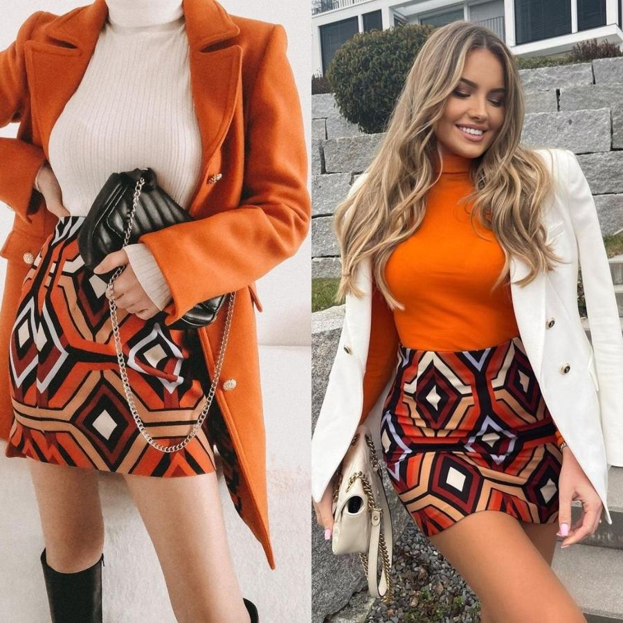 Esta falda mini confirma que la tendencia sesentera retro también está muy presente esta primavera. Y este diseño no paramos de verlo por Instagram con propuestas que lo combinan así de bien.