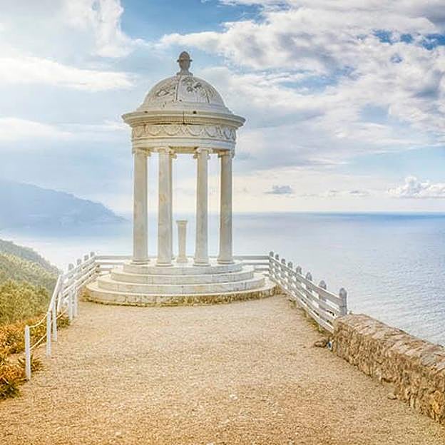 Mirador de Son Marroig, en Deià, Mallorca.