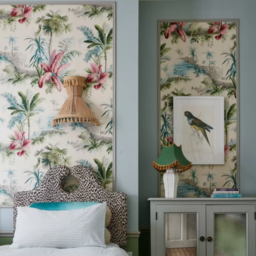 Imagen secundaria 1 - Ideas originales con papeles pintados en la habitación.