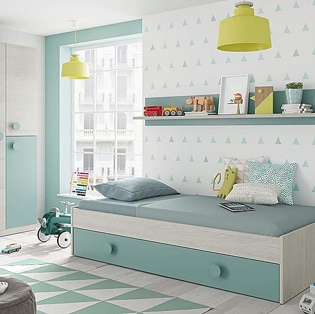 Cama con almacenaje de Amazon (155.99 euros).