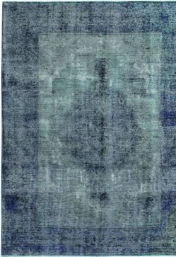 Imagen secundaria 2 - Banqueta tapizada (325 €) de PortobelloStreet y alfombra vintage gris de Luzio