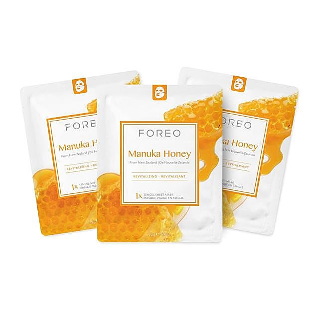 Manuka Honey Sheet Mask de Foreo. (14,99 euros/3unidades en Sephora).