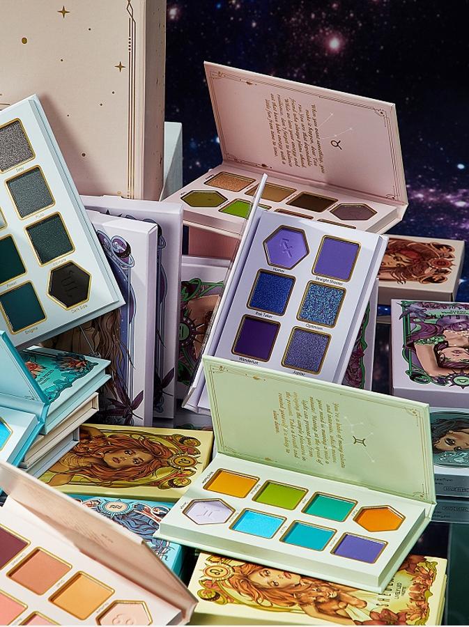 La firma de maquillaje de SheIn ha lanzado doce paletas que se inspiran en los signos del zodiaco. Cada uno de ellos, tiene una paleta con tonos acorde a su horóscopo y con una gran facilidad de uso y aplicación, perfectas para introducirse en el mundo de las sombras de ojos coloridas. (5 euros cada una)