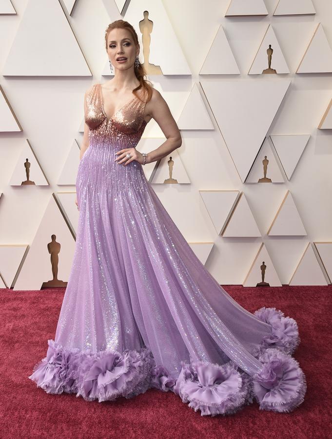Jessica Chastain de Gucci.