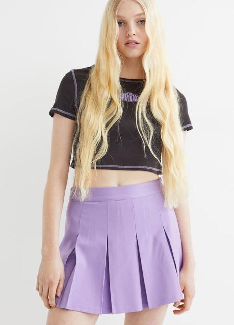 Imagen - El modelo de corte mini y color lila