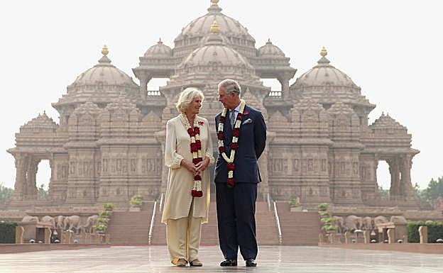 Carlos y Camilla muestran gran complicidad.
