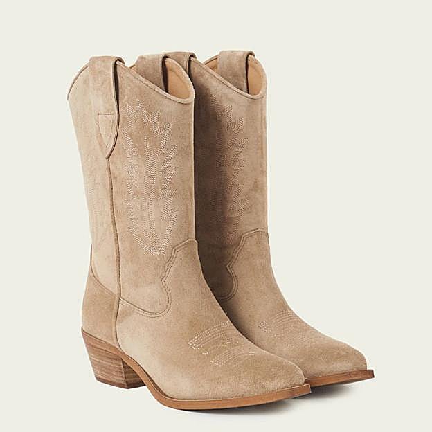 Imagen principal - Las botas cowboy de Brownie, Blogger y Cuplé