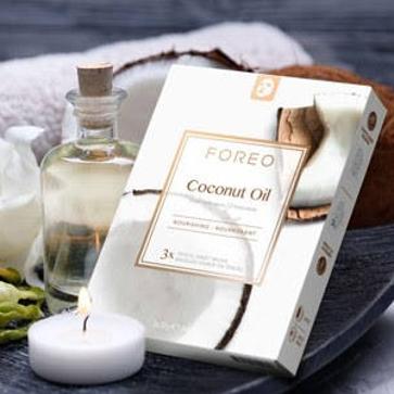 Imagen secundaria 1 - Thirstymud de Glamglow, Coconut Oil para UFO de Foreo y Mascarilla Facial Hidratante con Aceite de Coco Food for Skin de Marion