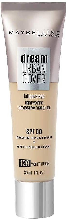 Disponible en cinco tonos, la base de maquillaje Dream Urban Cover te proporcionará una alta cobertura que cubre imperfecciones y protegerá tu piel de los rayos UV, gracias a su SPF50. Protege contra la aparición de las tan temidas manchas solares. (10,99 euros).