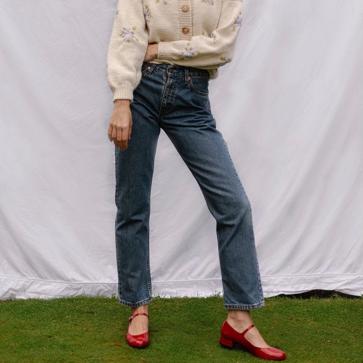 Imagen secundaria 1 - Estas son las bailarinas que arrasan en Instagram: unas merceditas made in Spain que famosas e influencers han lucido con looks cómodos