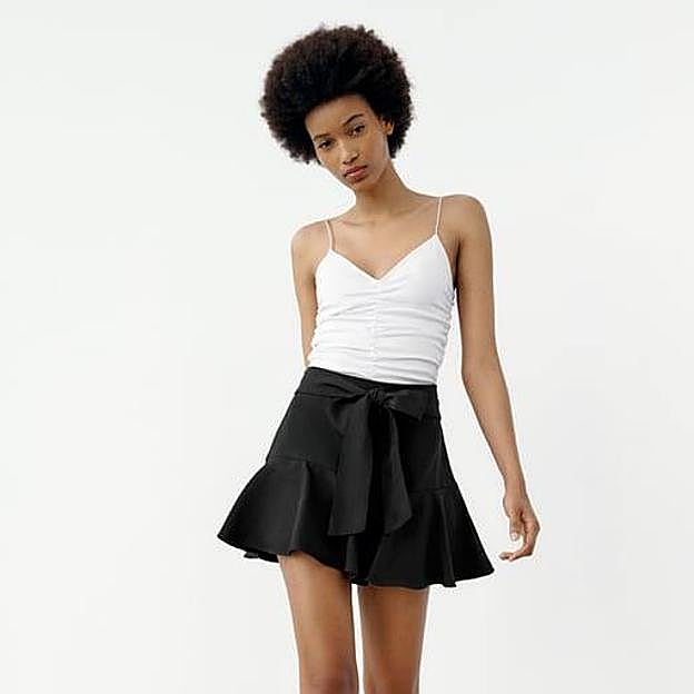 Imagen principal - La falda pantalón es bonita y favorecedora