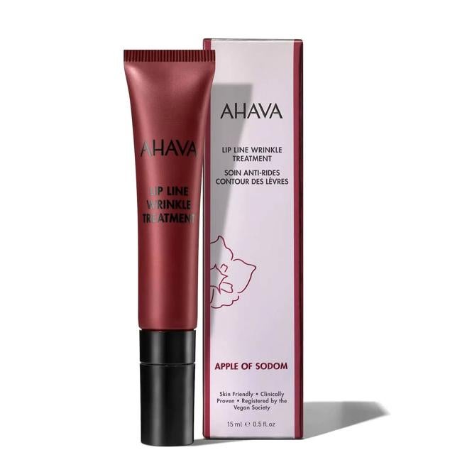 Una fórmula antiedad diseñada para minimizar las arrugas más profundas en torno a los labios, como el código de barras o el surco nasogeniano. Está enriquecida con el complejo patentado AoS™ que atenúa las líneas de expresión y un catalizador mineral concentrado que hidrata y rellena, procedente de los activos del mar Muerto. También reafirma, alisa, aumenta la elasticidad y redensifica gracias a una mezcla de ingrediente como ácido hialurónico, escualeno, vitamina E, pantenol, proteínas o niacinamida, entre otros.