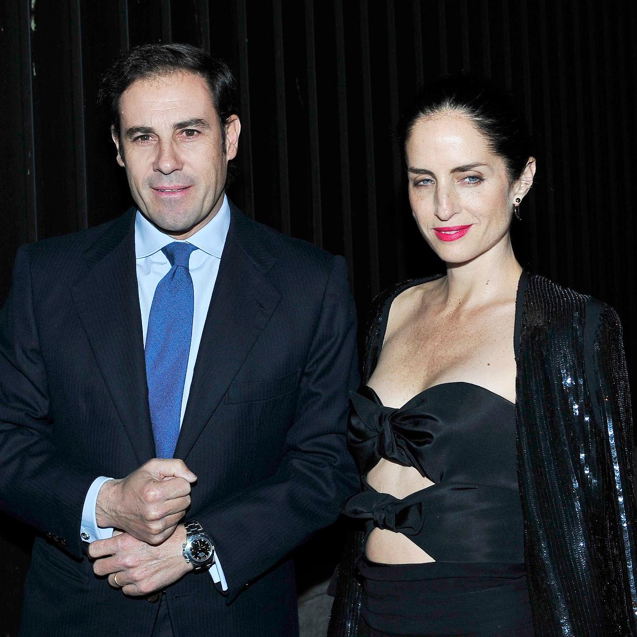 Miguel Báez «El Litri» y Carolina Herrera.