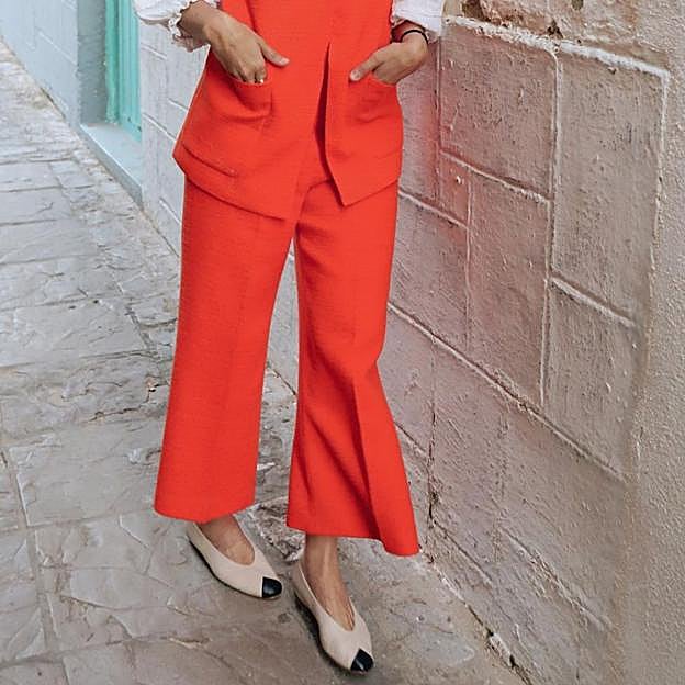 Imagen principal - Estas bailarinas made in Spain tan cómodas y originales son la mejor opción para los looks de diario de la primavera