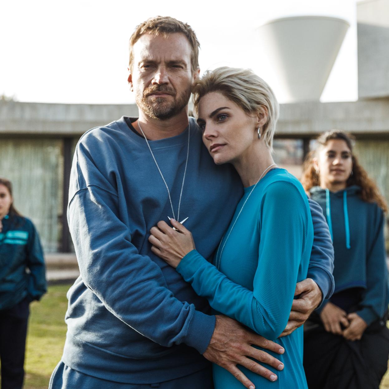 Amaia Salamanca en una imagen de la serie española de Netflix, bienvenidos a Edén. 