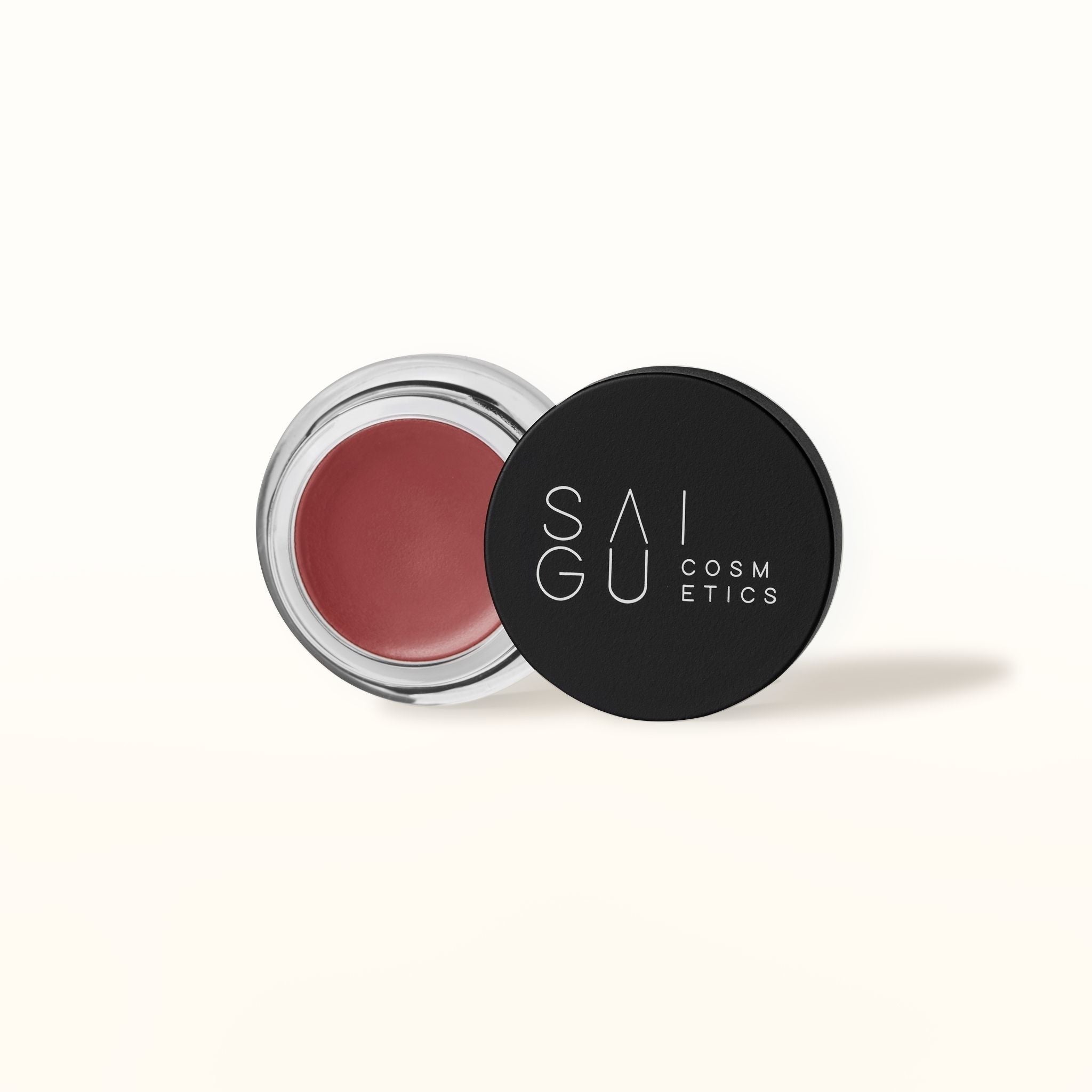 Colorete en crema semimate de Saigu Cosmetics. Fórmula vegana, natural y de larga duración. Realza las mejillas para un rostro bonito y luminoso al instante. (26 euros).