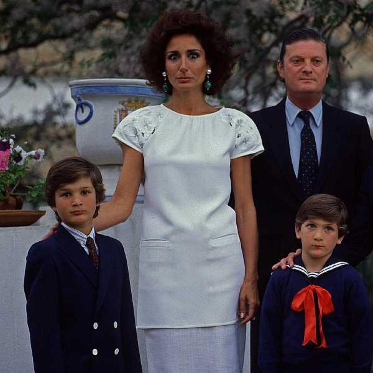 Rafael Medina heredó el título de Duque de Feria de su padre.