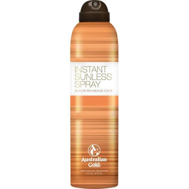 El Autobronceador Instant Sunless Spray Australian Gold es de secado rápido