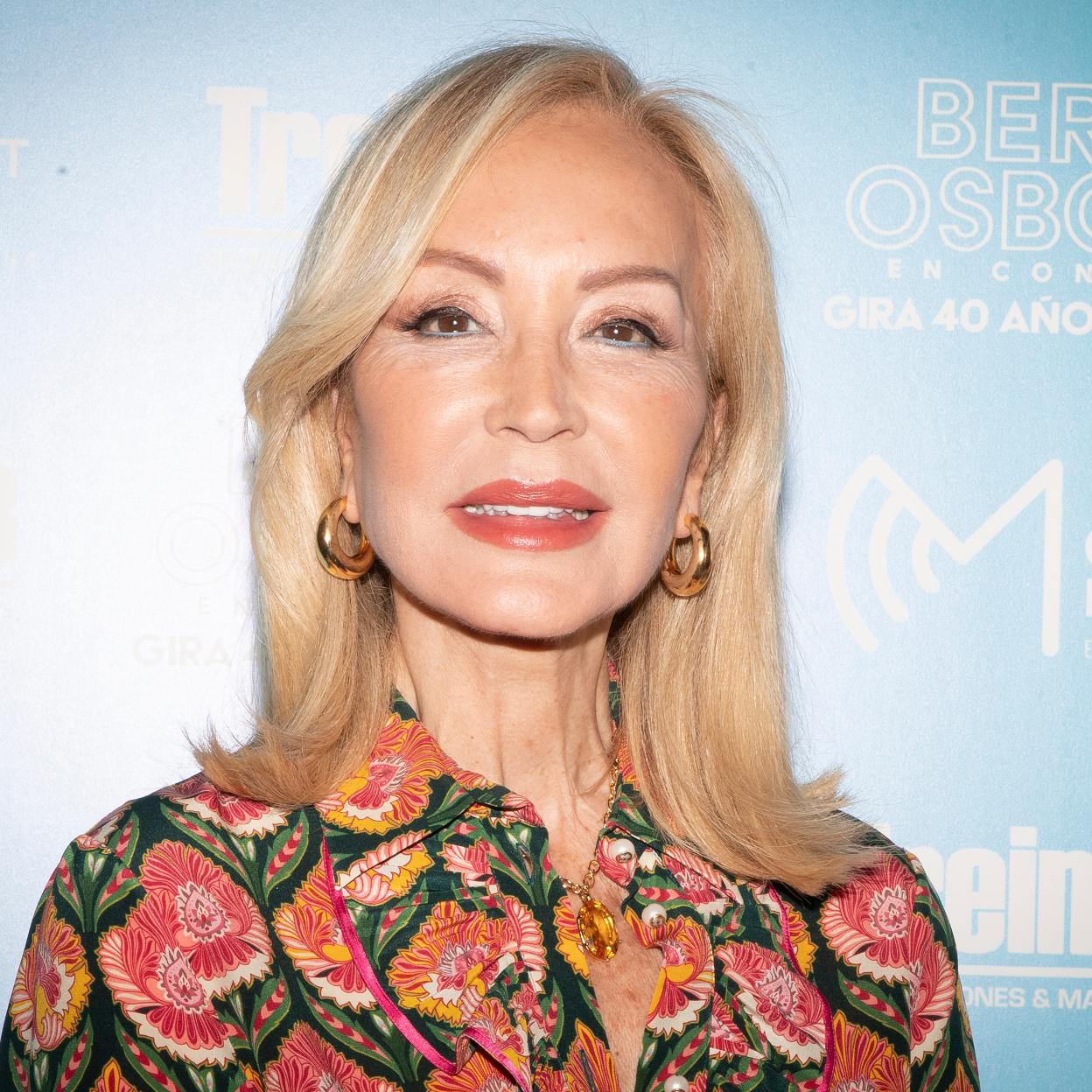 Carmen Lomana durante un evento.