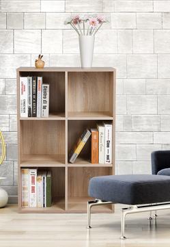 Imagen secundaria 2 - La estanería VASAGLE de Amazon está disponible en tres colores desde 51 euros.